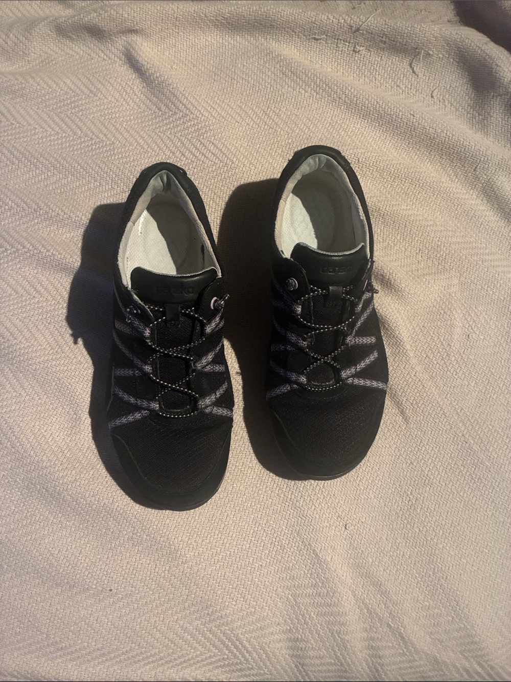 Dansko Women’s Black Sneakers with Gray Accents